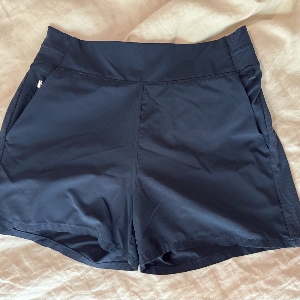 Athleta Navy Performance Athletic Shorts